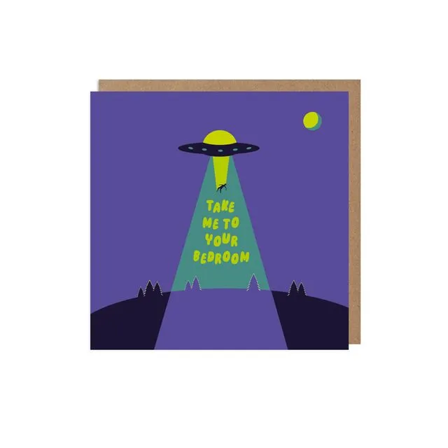 UFO Love Anniversary Card Pack of 6