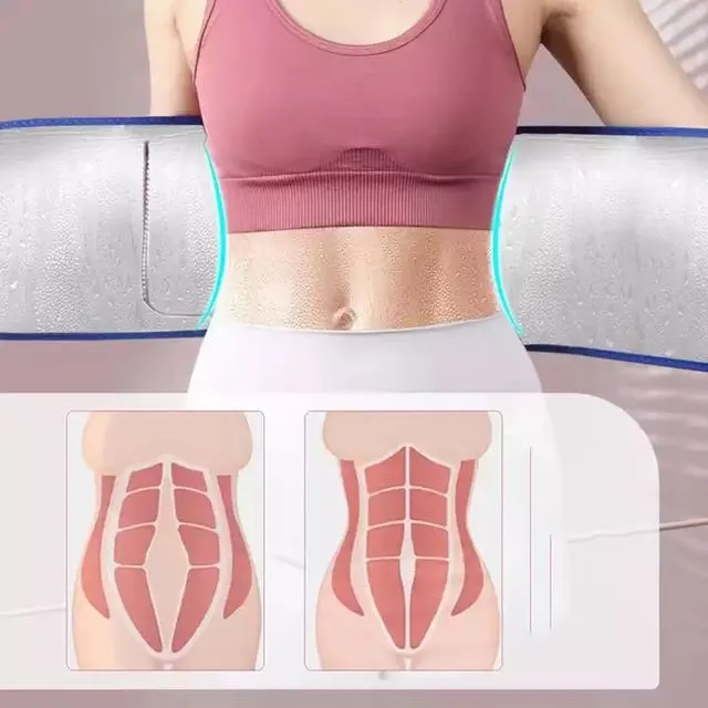 Sports sweat belt body sculpting running yoga waist support - Mix & Match Colors - One Size