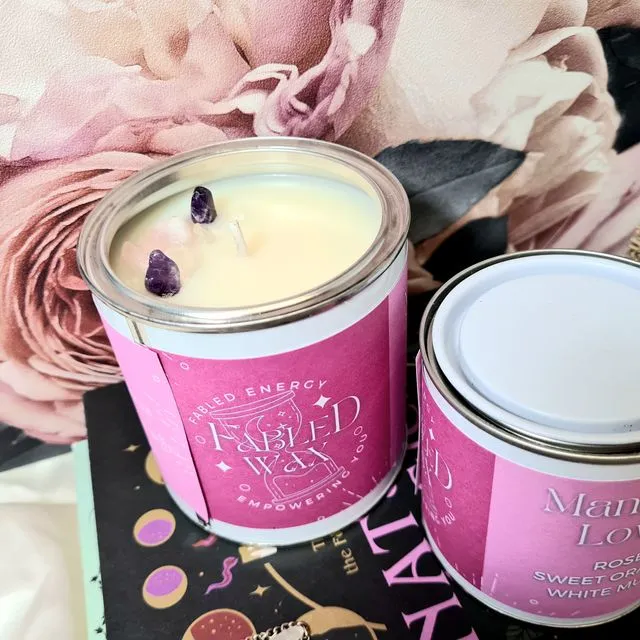 Love Manifestation 220g Medium Scented Container Candle