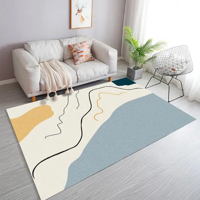 Minimalist Modern Style Carpet Rug
