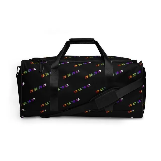 3B Rainbow All Over Team Duffle Bag