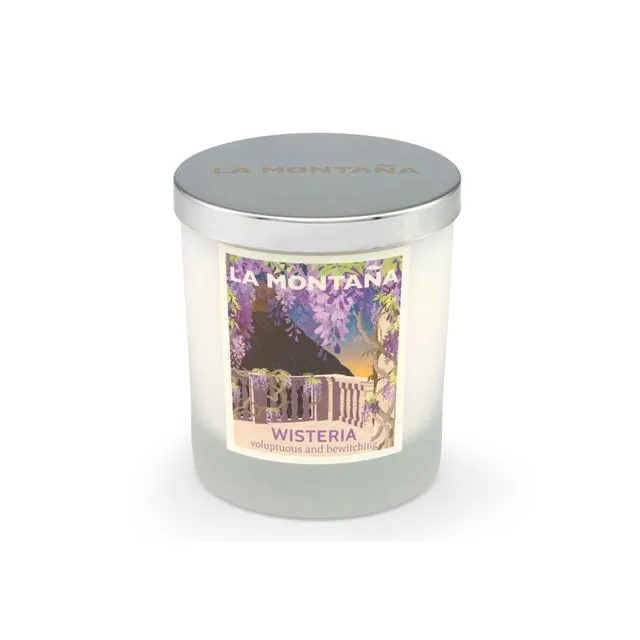 Wisteria Scented Candle - 220gms