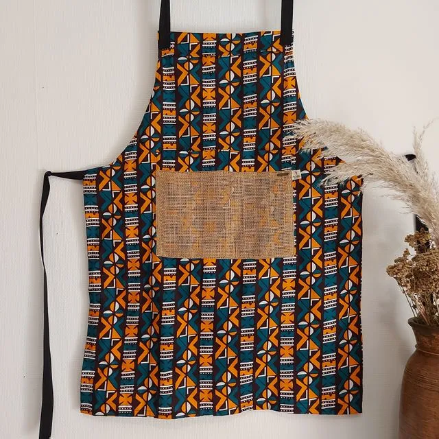 Handmade African Print Apron