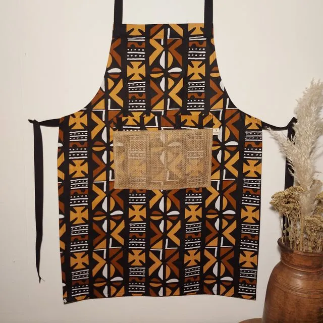 Handmade African Print Apron