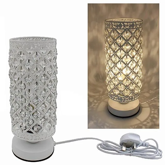 Aroma Crystal White Tube Fragrance Lamp