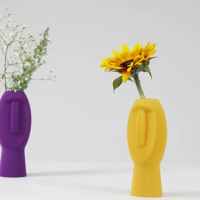 Minimalist 3D Printed Vase