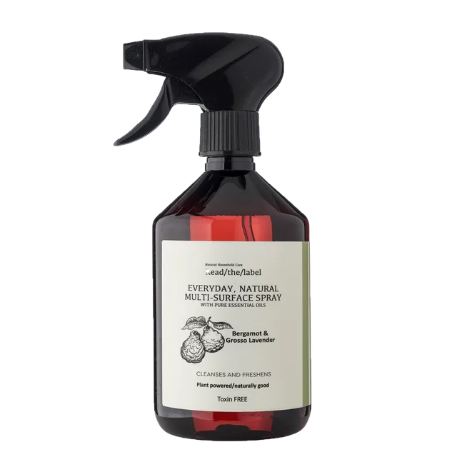 Natural Multisurface cleaner - Bergamot and Grosso Lavender