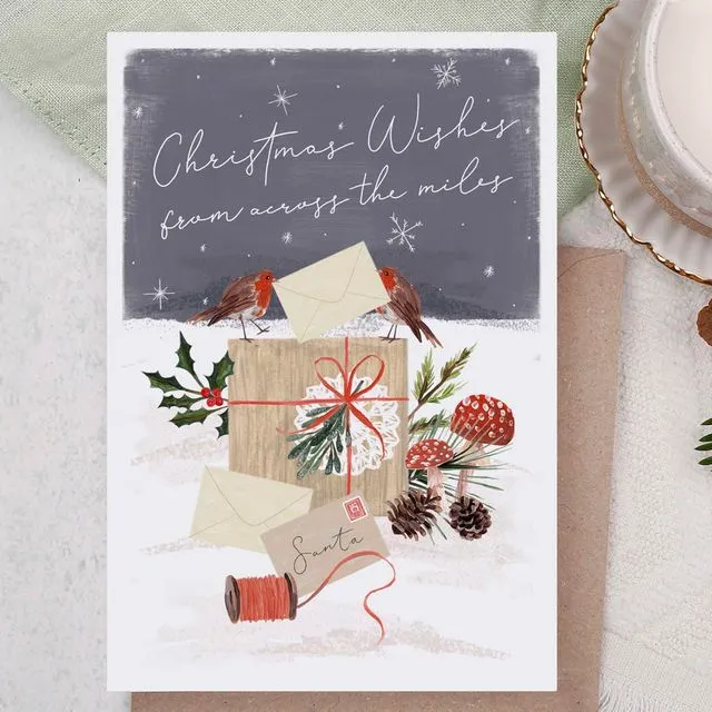 Holiday Card | Christmas Greeting Card | Across The Miles