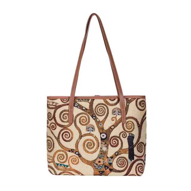 Klimt Tree of Life - College Bag