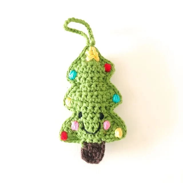 Handmade soft toy Friendly decoration tree | Fair Trade | Machine Washable | CE Certified