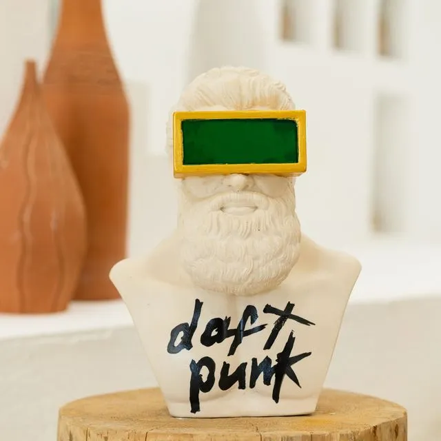 Daft Punk Meets The Greeks Modern Sculpture for Home Decor