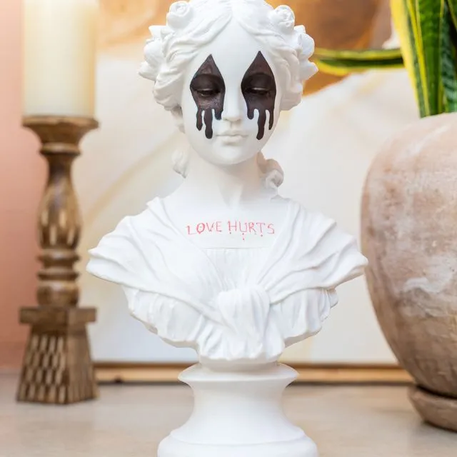 Love Hurts Modern Sculpture for Home Decor