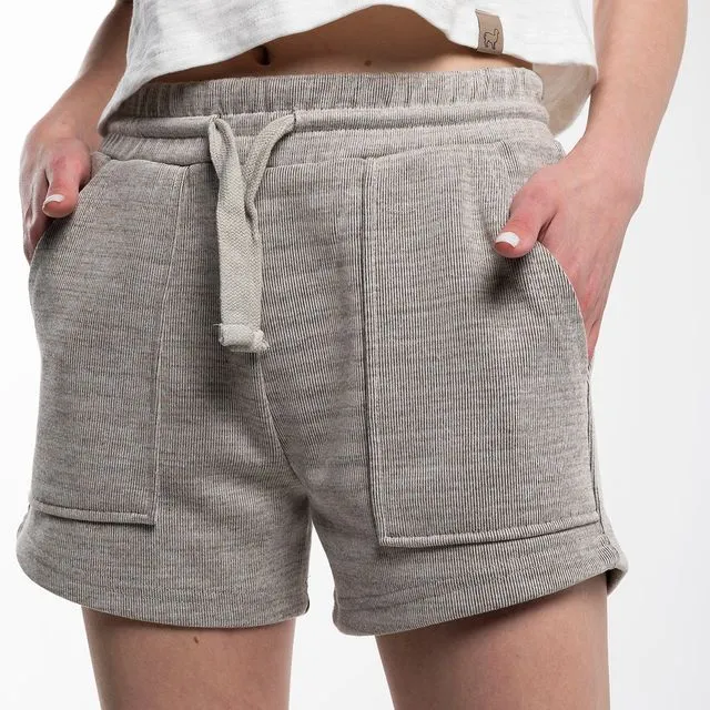 Casual Pocket Shorts - Beige