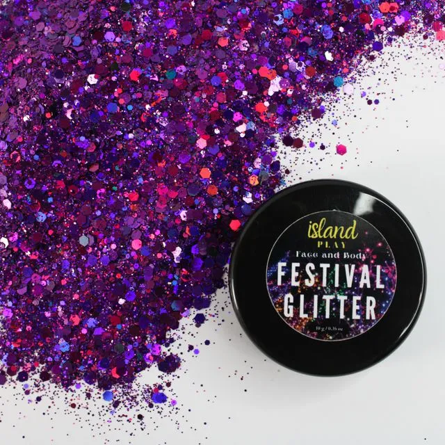 Fuchsia Purple - Festival Glitter (10g)