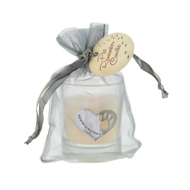 Forever in my heart - Memorial Candle