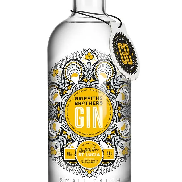 Griffiths Brothers St Lucia Gin (70cl, 44%)