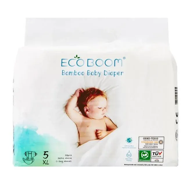 Bamboo Baby Nappies Pack of 28 - Extra Large