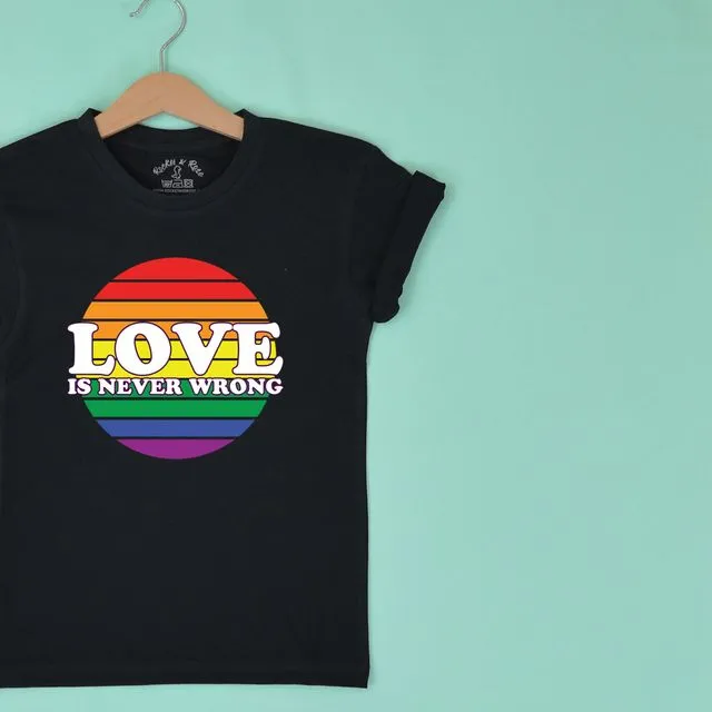 Love is Never Wrong KIDS T-Shirt