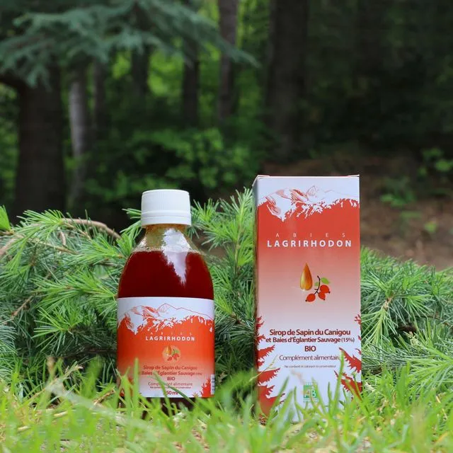 Lagrirhodon - Organic fir syrup & wild rosehip berries