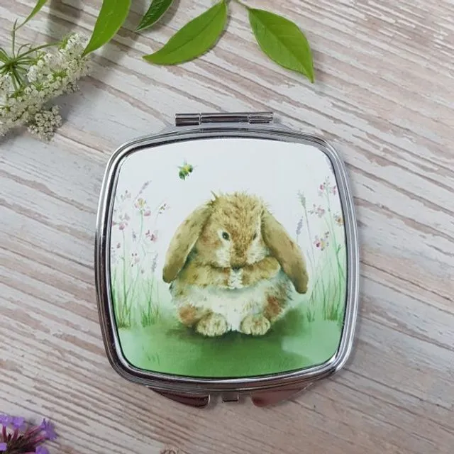 Honey Bunny Compact Mirror