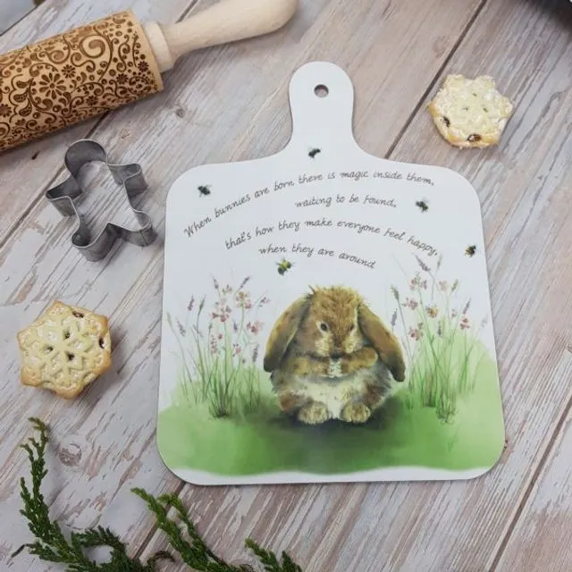 Honey Bunny Mini Chopping Board