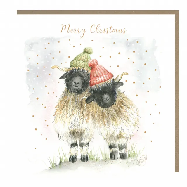 Winter Sheep Christmas Card (pack of 5)