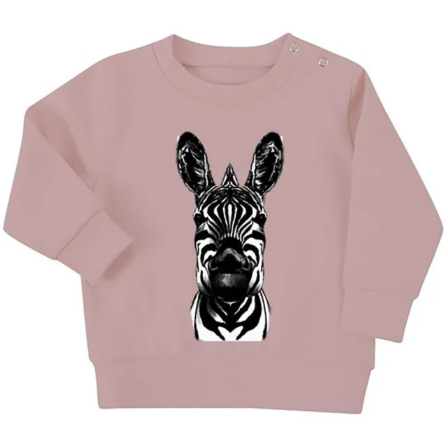 Zebra's Looking at You BABY Sweatshirt