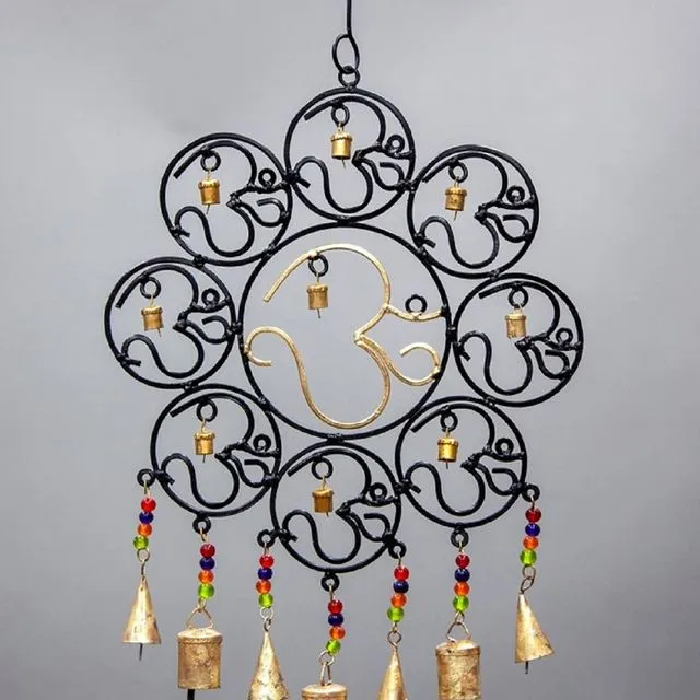 OM Brass Bells  wall hanging for home décor