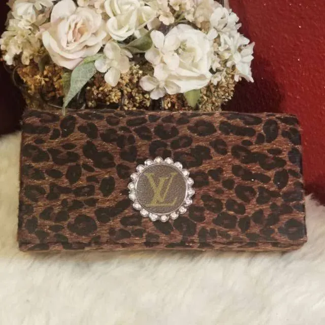 Leopard Clutch Handbag