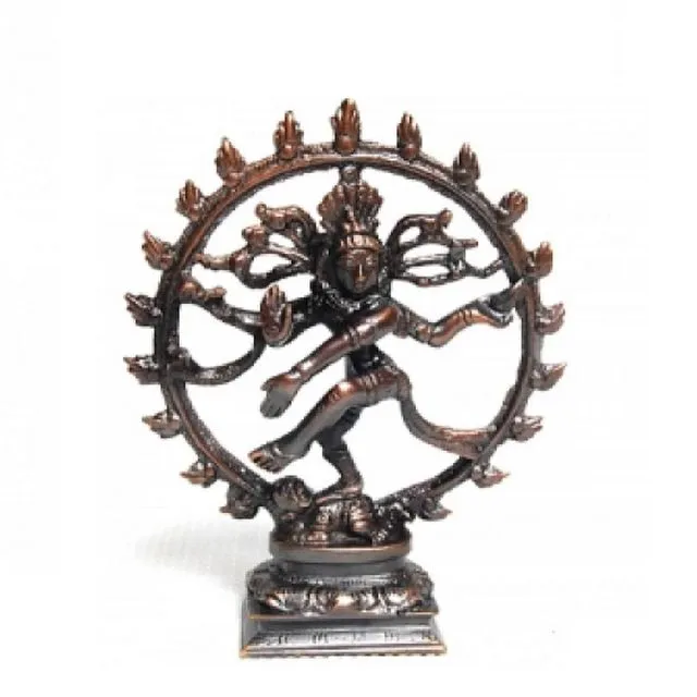 Dancing God Shiva  -  6" Height