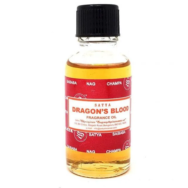 Satya Dragon Blood Fragrance Oil 30ml