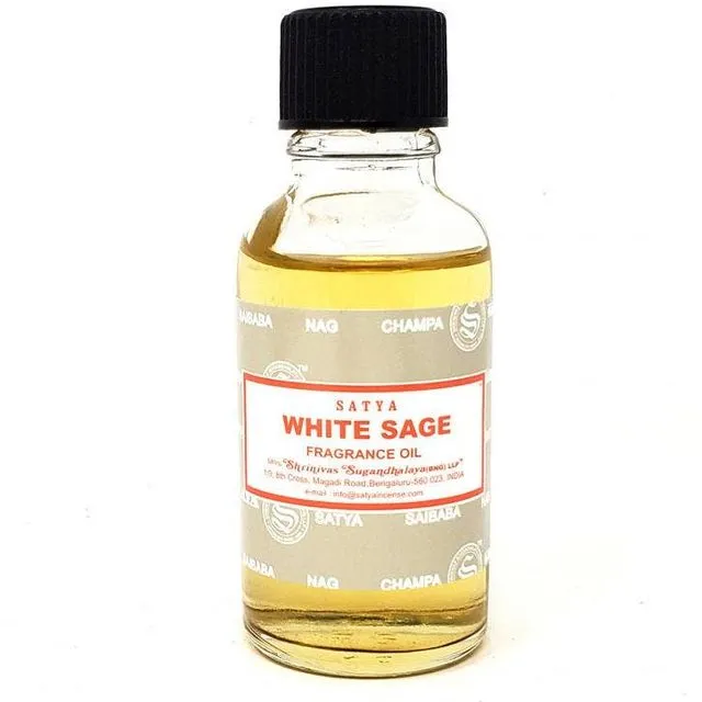Satya White Sage Fragrance Oil 30ml