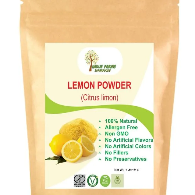 100% Natural Lemon Powder, 1 LB