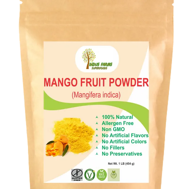 100% Natural Mango Fruit Powder, 1 LB