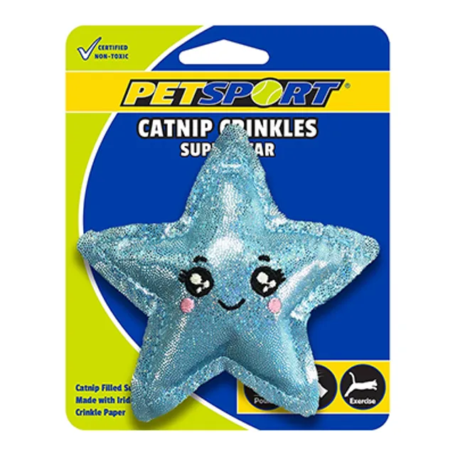 Catnip Crinkles - Super Star 4"