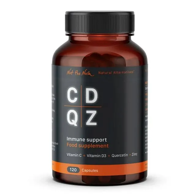 CDQZ Immune Support with Quercetin & Zinc - 120 Capsules