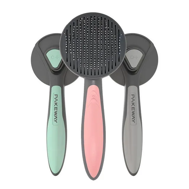 Self Cleaning Pet Hair Removal Comb Automatic Hair Removal Brush