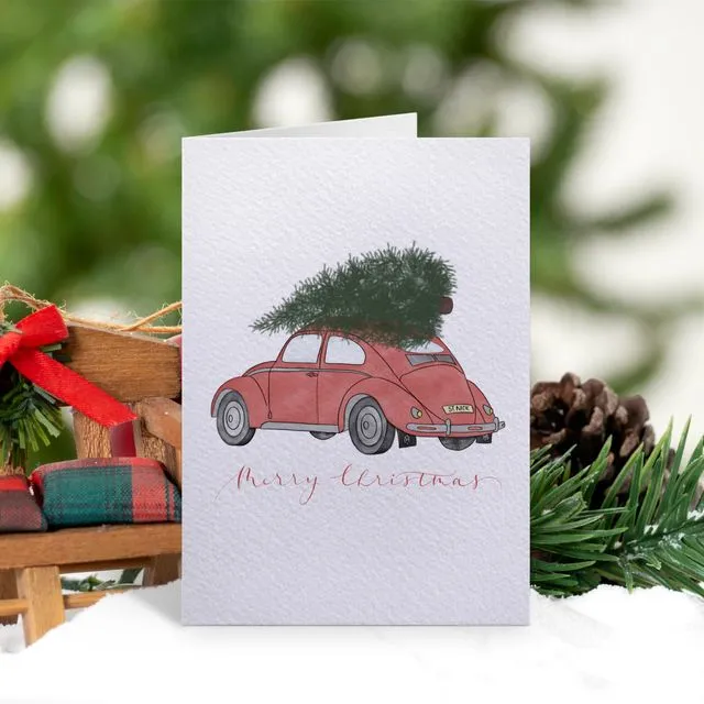Collecting the Christmas Tree Card