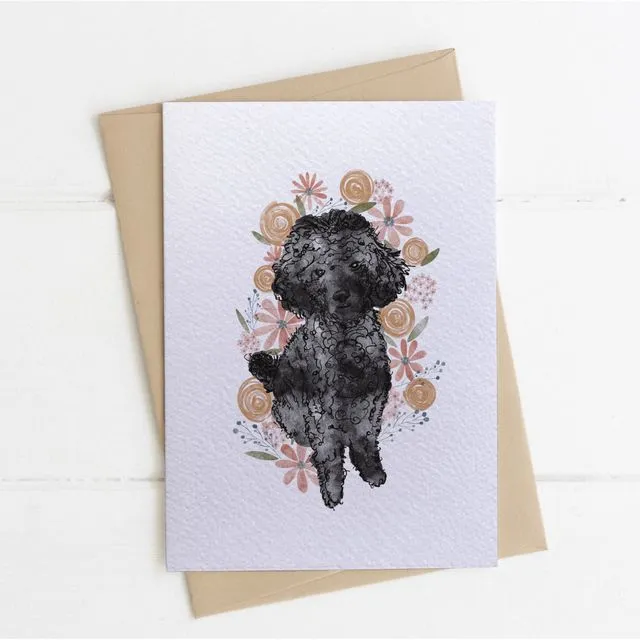 Poppy Poodle Card