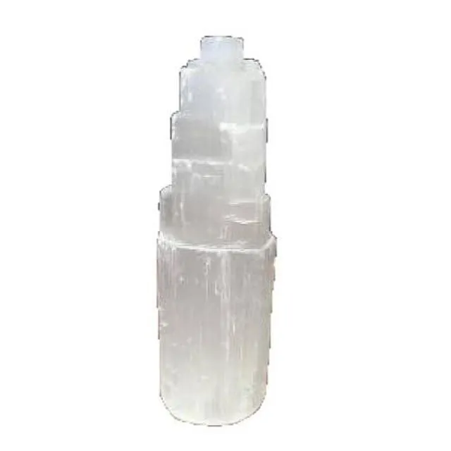 Selenite Cleansing Tower - 6" - Size -6"