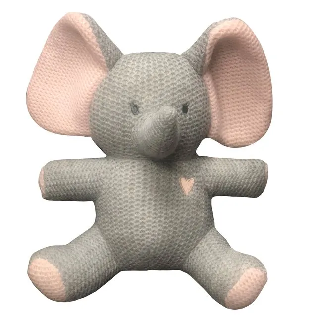 Modern Baby Knitted Toy Rattle - Elephant (Copy)