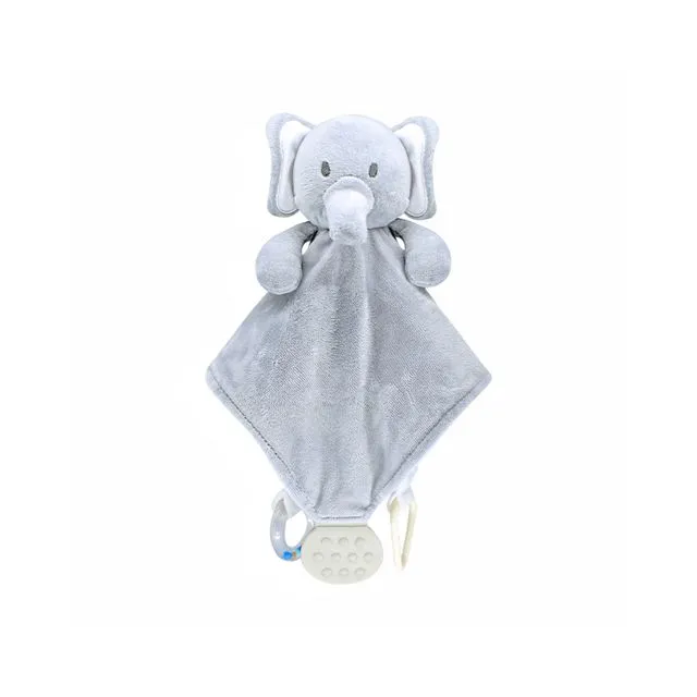 Modern Baby Knitted Toy Rattle - Elephant
