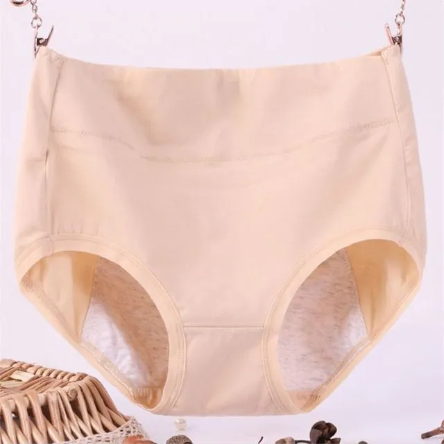 Mid-Rise Cropped Cotton Menstrual Briefs
