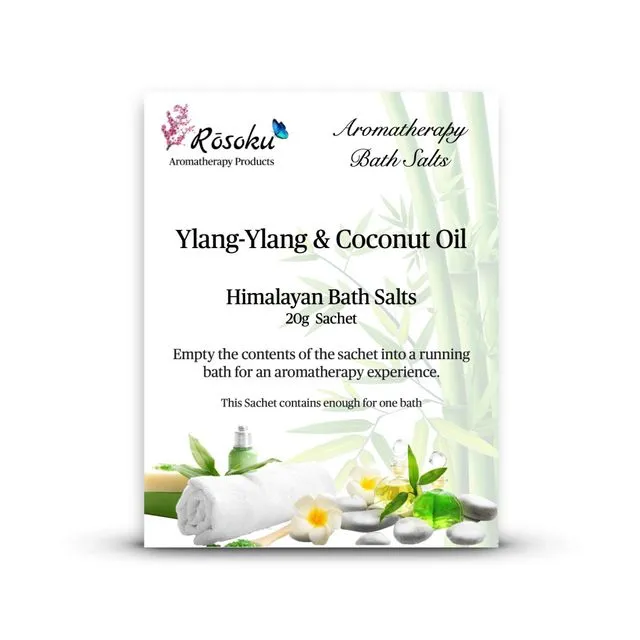 Ylang-Ylang and Coconut Oil Bath Sachet (Sensual)