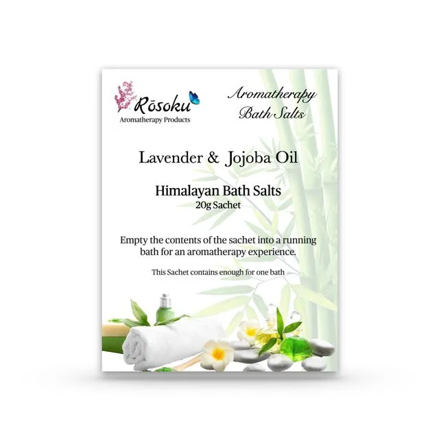 Lavender and Jojoba Oil Bath Sachet (Relax)