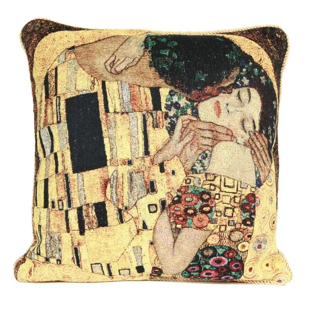 Klimt Gold Kiss - Cushion Cover