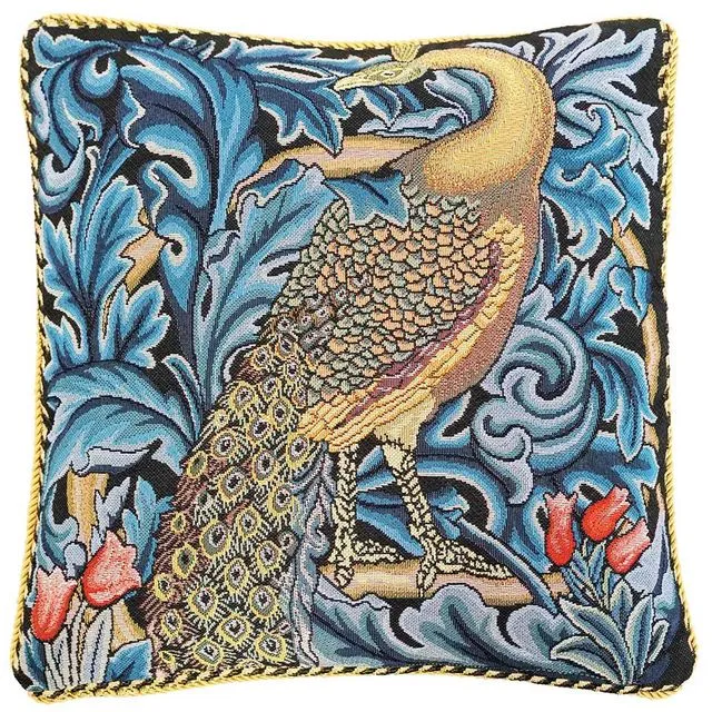 William Morris The Peacock - Cushion Cover