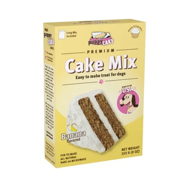 Puppy Cake Mix For Dogs - Banana