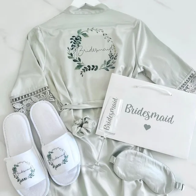 Bridal Party Gift Set - Dusky Grey