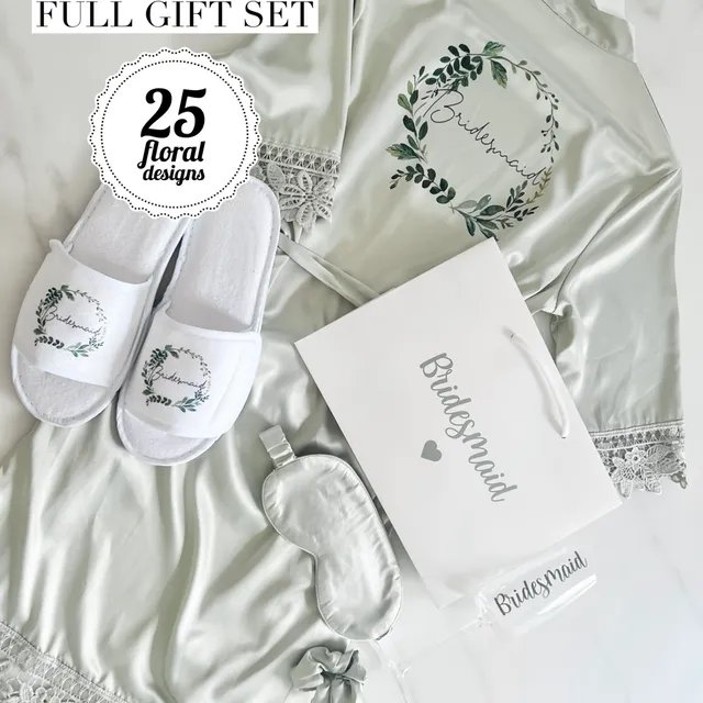 Bridal Party Gift Set - White